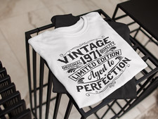 1971-1990 vintage birthday