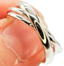 silver Russian wedding ring