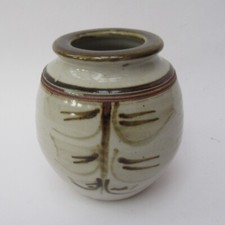 David Hemingsley, studio pottery stoneware vase, Leach/Crowan influence, c1970
