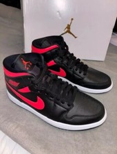 Jordan 1 Mid Siren Red