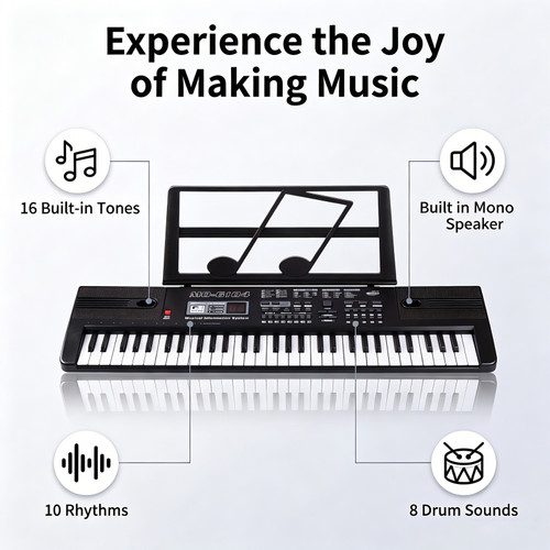 Key electronic piano built - piano,,