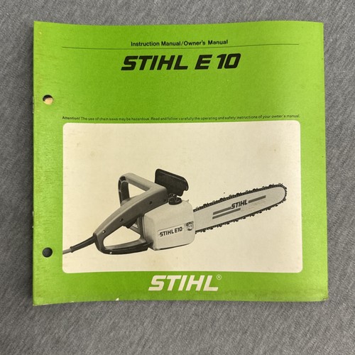 Vintage stihl electric - e, 10