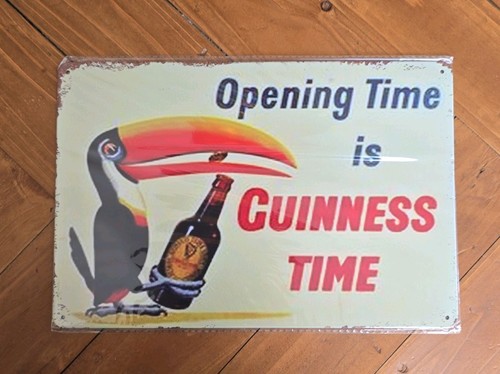 Guinness sign metal - -, wall