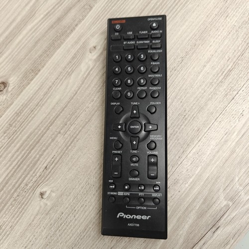 Pioneer axd7706 hifi remote - pioneer,