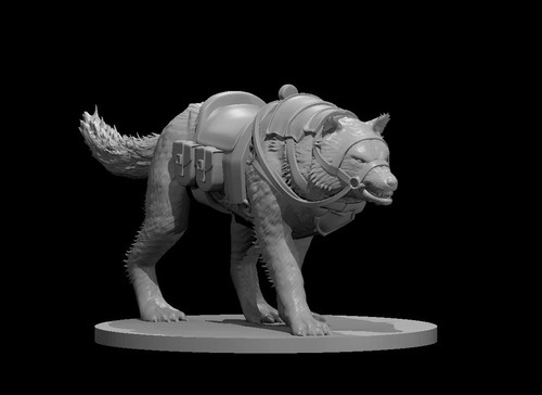 Dungeons dragons dire wolf - dungeons,