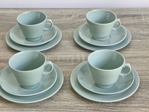 Cups saucer side plates - 4, cups/