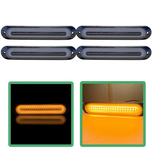 Led amber strobe warning - led,