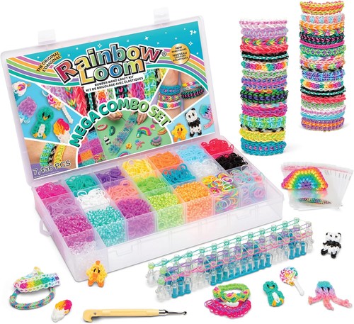 Rainbow loom mega combo set - rainbow,