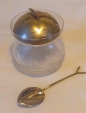 Vintage apple shape silver - apple,