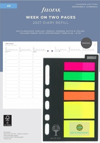 Filofax 2027 diary week - filofax,