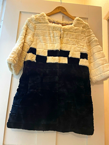 Vintage cream black 100 - vintage, 100%