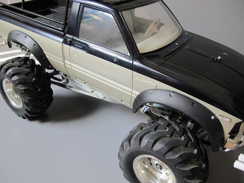 Rubber fender flares set - fender,