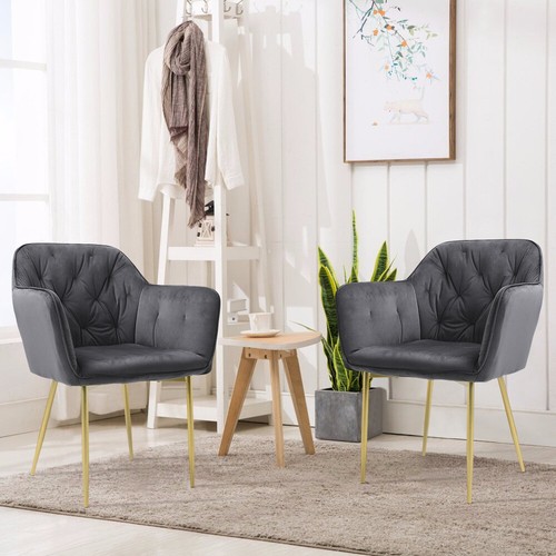 Velvet dining chairs - 1, 4