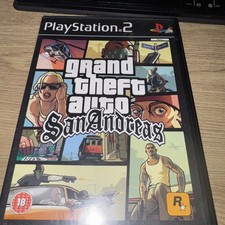 Grand Theft Auto: San Andreas (Sony PlayStation 2, 2004) Game No Manual No Map