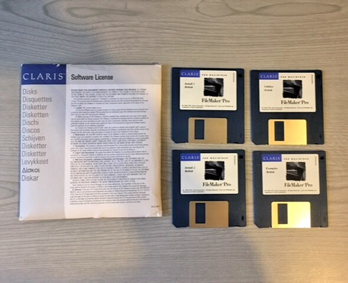 Claris filemaker pro - filemaker, 3.5"