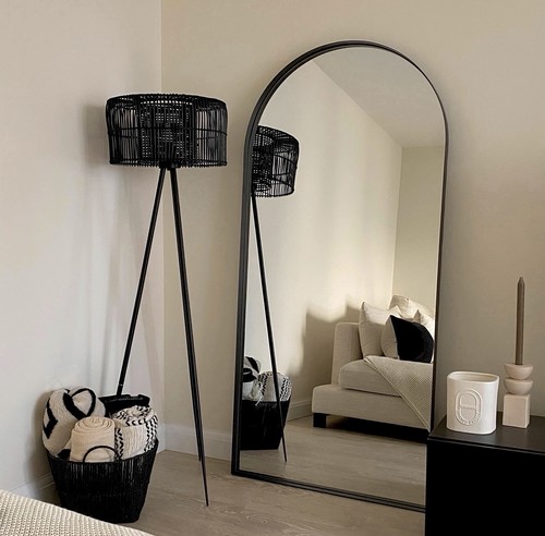 Full length arched black - length,