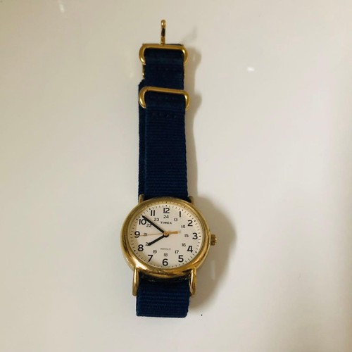 Non working blue watch - watch, parts
