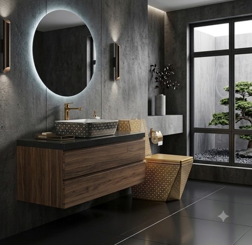 Bathroom modern soft - bathroom,