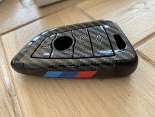 Performance Car Key Fob Case Cover BMW carbon fibre style 