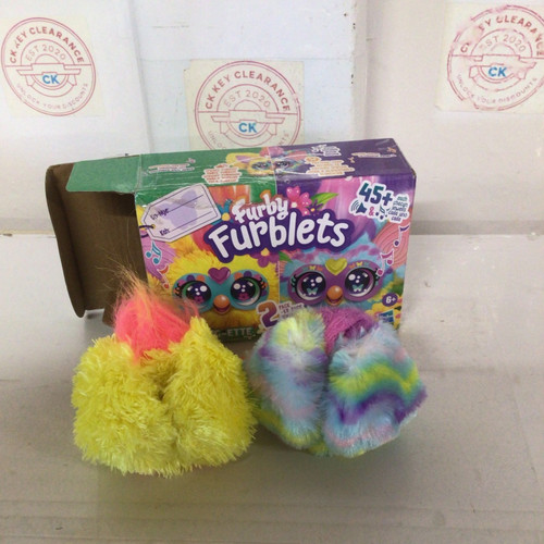 Furby furblets spring plush - spring,