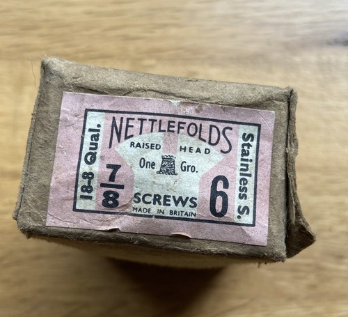 Nettlefolds x 6 raised - nettlefolds,