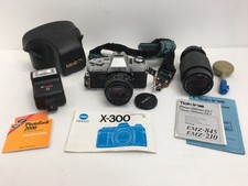 Minolta X-300 35mm Film Camera