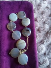 Lola Rose large Smarties stone bracelet Montana agate