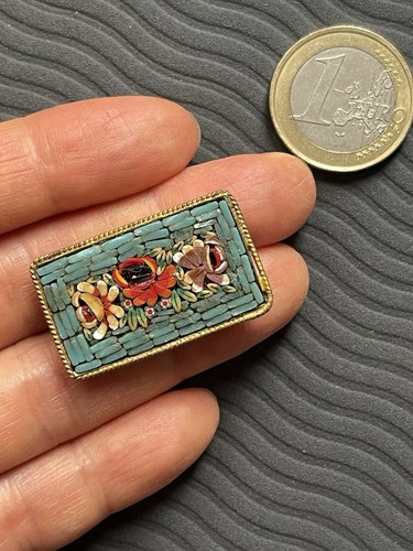 Antique italian micro mosaic - antique,