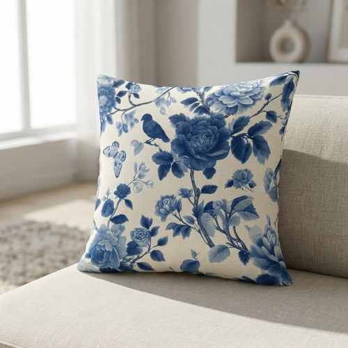 Elegant chinoiserie cushion - elegant,