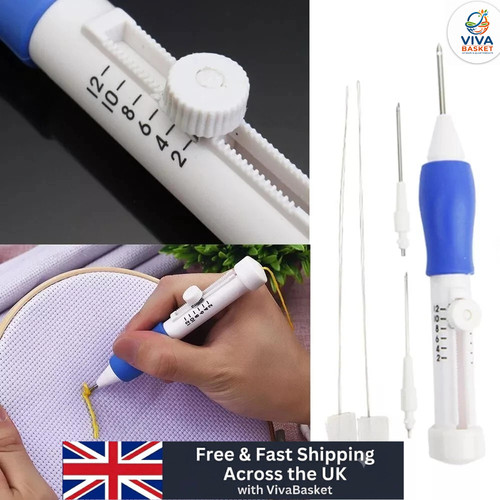 Embroidery punch needle kit - embroidery,