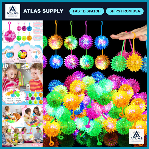 100 pcs light led bouncy - pcs, light-up