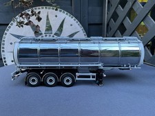 Tanker liquid trailer 3 axle WSI truck models 03-1006 , 1:50 scale