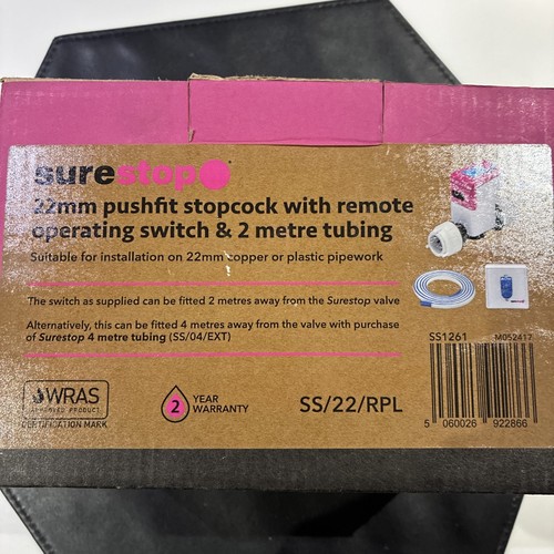 Sure stop 15mm - stop, tap