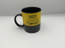 Marmite Mug Black Yellow Love