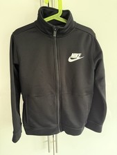 Nike Tracksuit Black Unisex Size Small Age 8-10 Years Good For PE