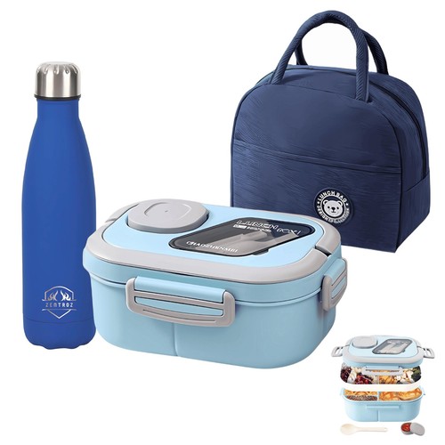 Lunch box set with - lunch,