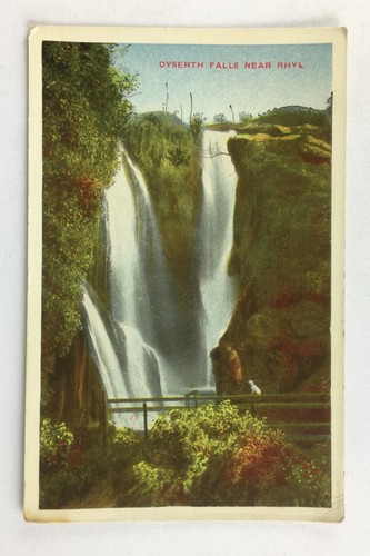 Vintage postcard wales dyserth - postcard,