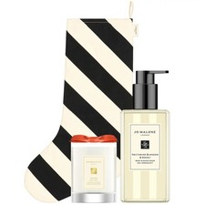 Jo Malone Christmas Stocking Nectarine Body Wash 250ml +Orange Bitter Candle 65g