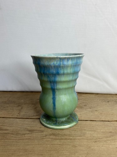 Vintage trentham art deco blue - vintage,