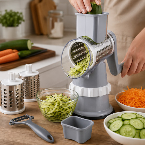 Rotary cheese grater manual - rotary,