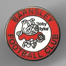Barnsley FC Enamel Football Pin Badge  (ref: W&W001)