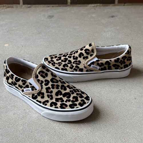 Vans slip leopard print - on,