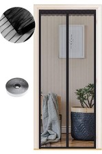 Magnetic Fly Screen Door, 90 x 205cm Anti Mosquito Mesh Curta