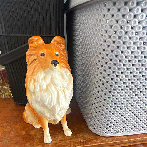 Sylvac collie dog ceramic - collie,