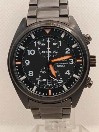 Seiko chronograph 100m - seiko,