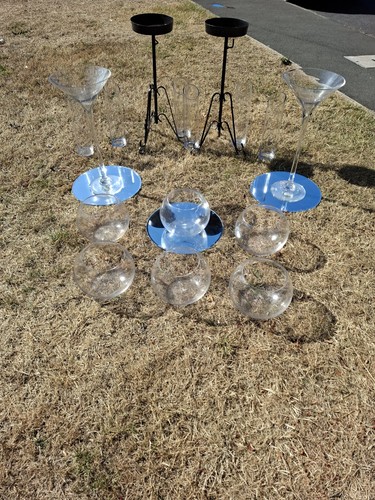 Wedding vases job lot - vases, new