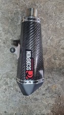 Scorpion Exhaust Serket Parallel Slip-on Carbon Fibre Suzuki GSR 750 2011-2016