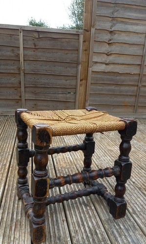 Old oak wood string woven - oak,