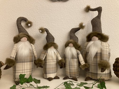 Set luxury fabric gnomes - fabric,