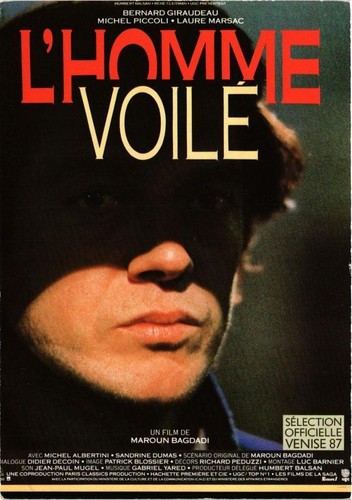 Cpm homme voile cinema - ak,